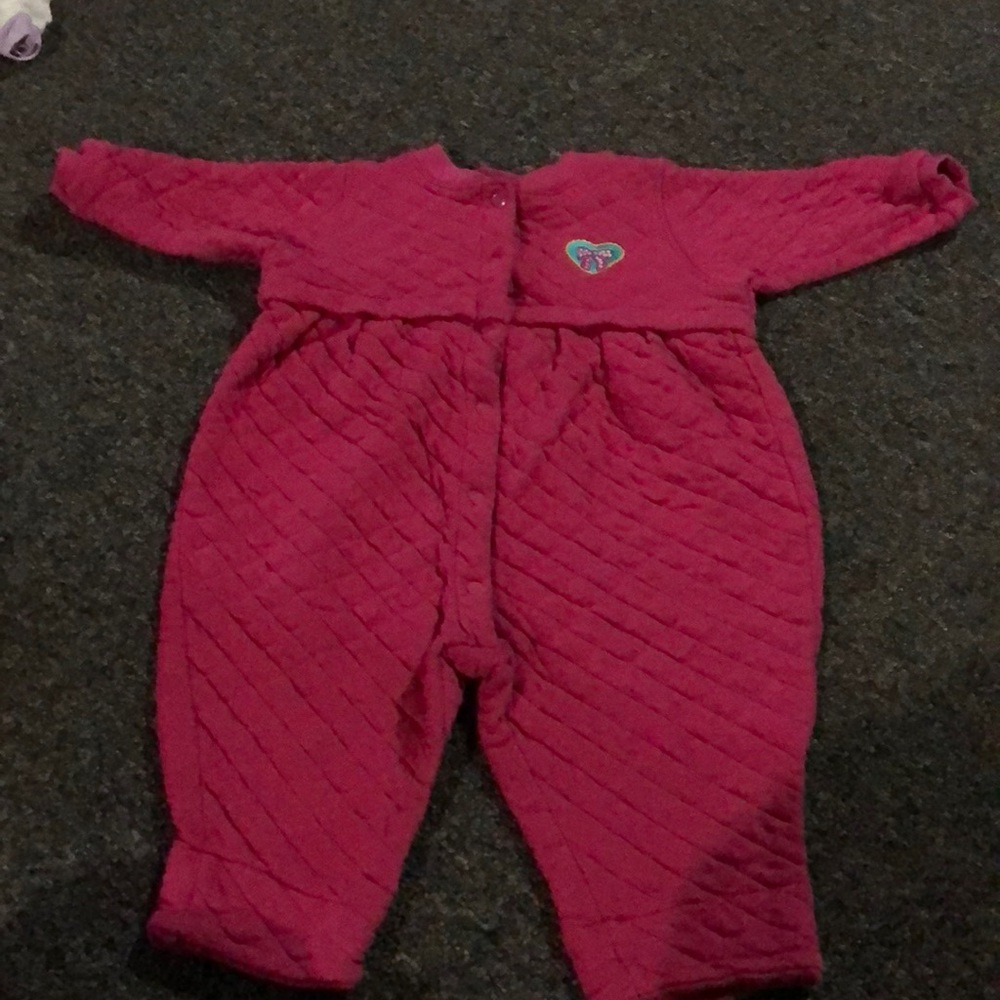 Button down onesie